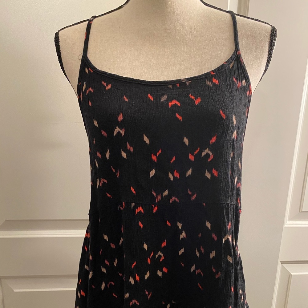 Black Tank with open back